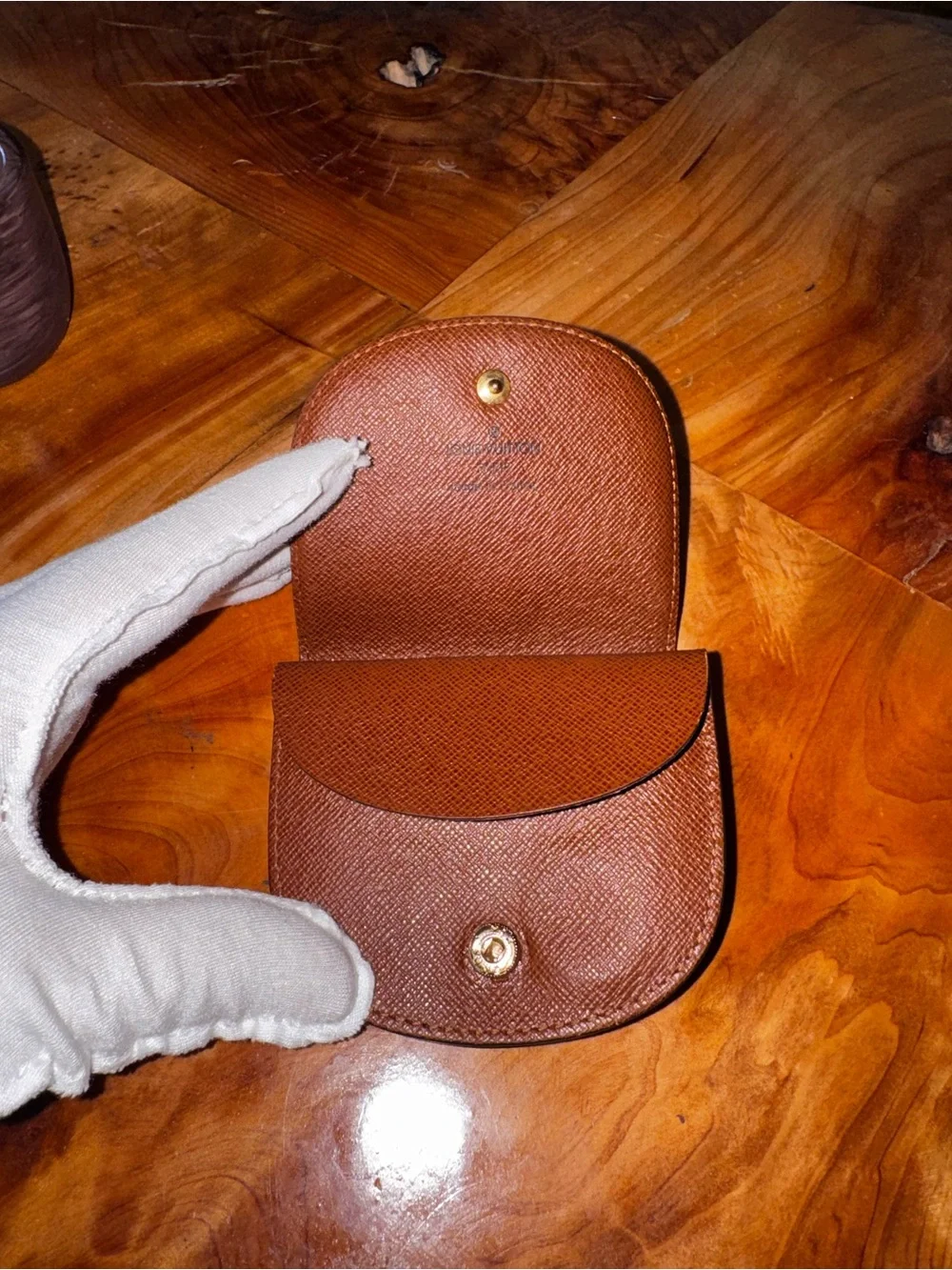 Louis Vuitton coin purse pocket wallet, vintage 1989 rare find